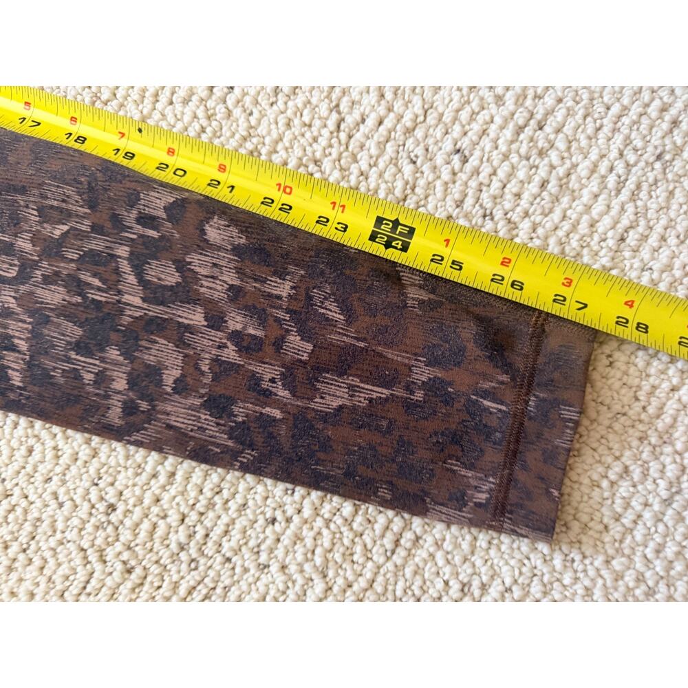 Lululemon Leggings Align Brown Animal Leopard Print High Rise 4 Yoga Pants - Picture 5 of 6
